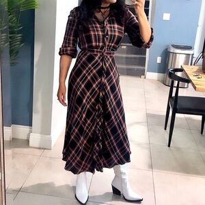 H&M Plaid Dress